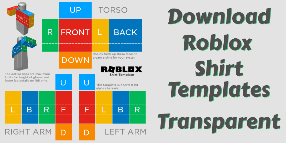 Cool Roblox Shirt Template Transparent Image