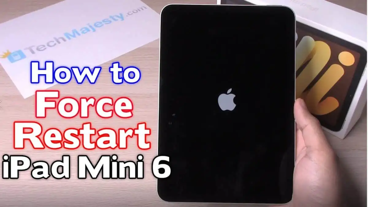 How to Restart, Force Restart, & Shut Down iPad Mini 6
