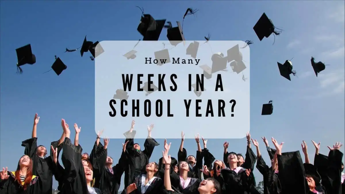 How many weeks in a school year? What does it mean for you!