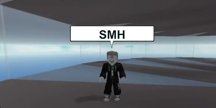 what does smh mean in roblox