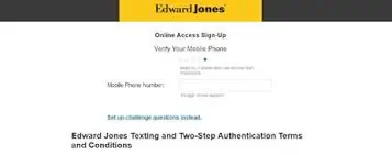 Edward Jones Account signup