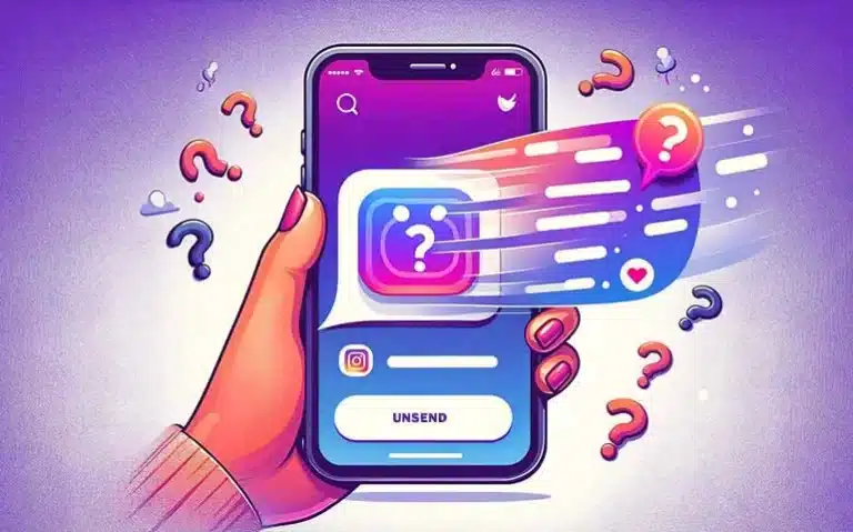 how to unsend message instagram